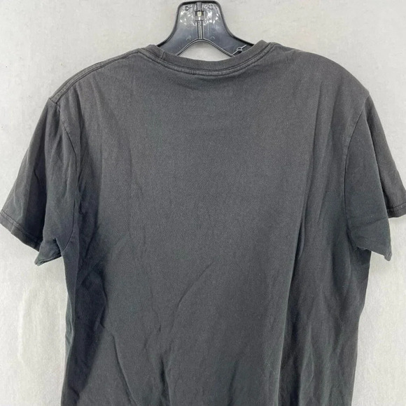 ACDC T-Shirt Women's Sz M Black ACDC Back In Black 1980 US Tour Crew Neck - Picture 8 of 10